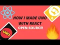 I made a multiplayer game of UNO in JavaScript using React OPEN SOURCE