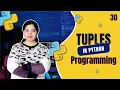 Tuples in Python Programming Methods of Tuples in Python Crack IT with Anu - Tutorial