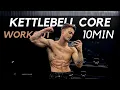 KETTLEBELL CORE WORKOUT 10 minute abs