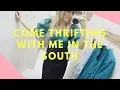 COME THRIFTING WITH ME IN THE SOUTH AND A BIT OF A TRAVEL VLOG