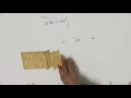 Take Away Model of Division Using Base 10 Blocks