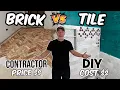 Tile vs Brick Which Floor SAVED me Thousands Full Cost Breakdown