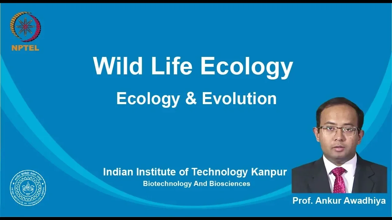 noc19-bt09 Lecture 03-Ecology and Evolution