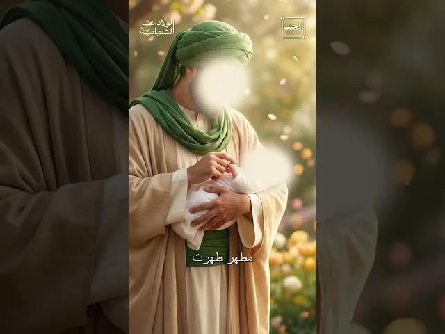 ⁣أشهد أنّك طُهر طاهر مطهّر