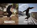 Session vs Skater XL Tricks Comparison part 2