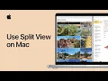 How to use Split View on Mac Apple Support