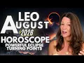 LEO Sun Moon Rising AUGUST 2026 Money Love Major Life Reset