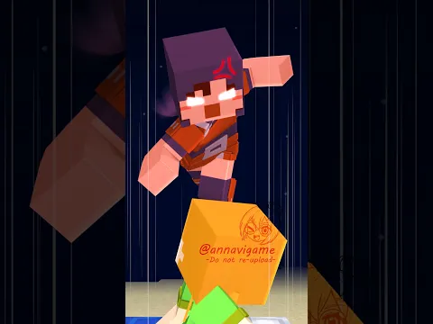 All This Because of ONE Mosquito...🦟 #マイクラ #minecraftanimation ＃マイクラアニメ