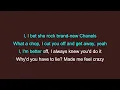 Slayyyter - brand new chanel$ (Karaoke)