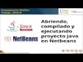 Abrir compilar y ejecutar proyectos en NetBeans