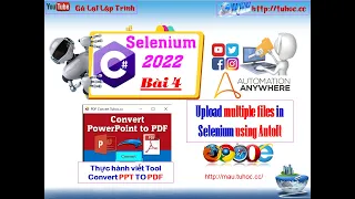 4 Selenium C 2022 Upload files in Selenium using AutoIt - How to add multiple files in Selenium