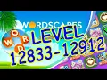 WordScapes Level 12833-12912 Answers Master Level