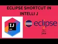 Eclipse shortcut keys on Intellij Idea