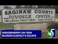 It was a long night Undersheriff on teen murder suspect s escape