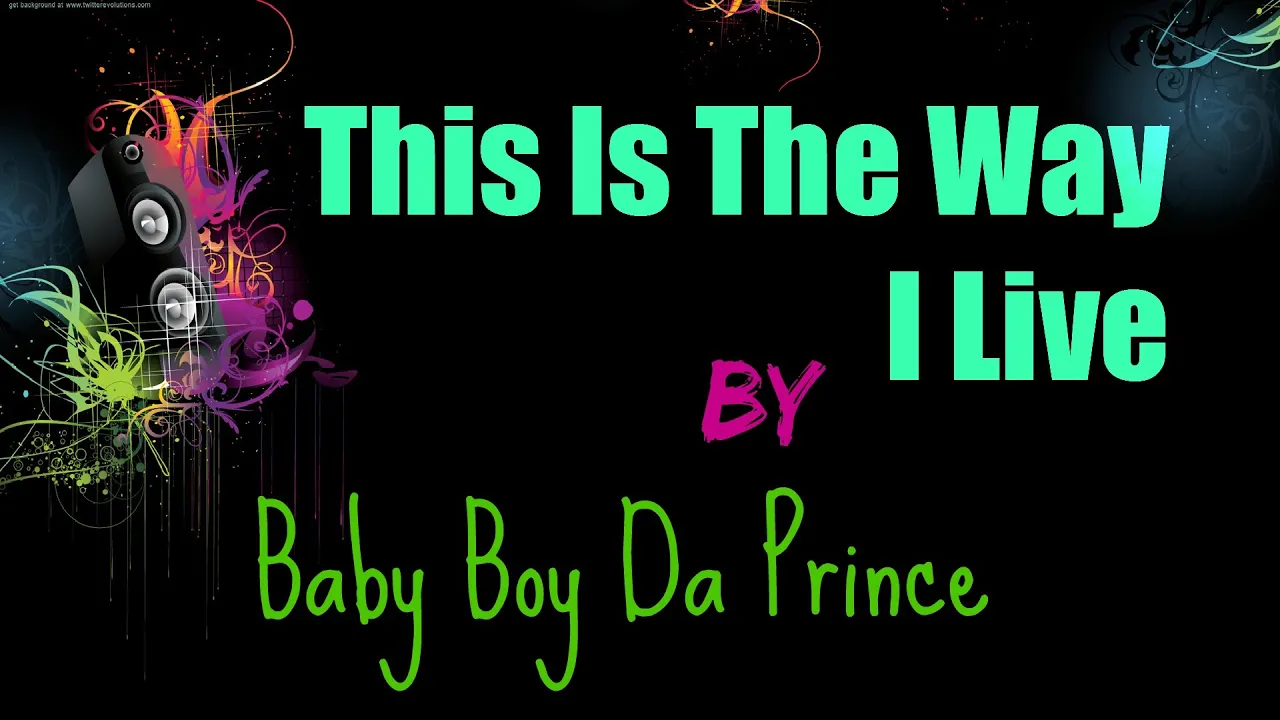 This Is The Way I Live by Baby Boy Da Prince Lyrics