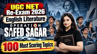 UGC NET English Literature | UGC NET English Re Exam 100 Most Scoring Topics By Aishwarya Mam