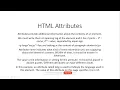Lets explain HTML Attributes