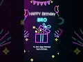 Lagu 🎶 Happy Birthday BRO– Relaxing Birthday Music 🎂 #shorts #birthday #birthdaywishes