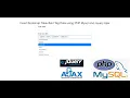 Insert Bootstrap Tokenfield Tag Data using PHP Mysql and Jquery Ajax