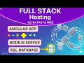 Free Hosting for Online Shopping App Angular Node js Database E-Commerce App