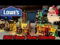Lowes 2022 Carole Towne Collection Christmas Village