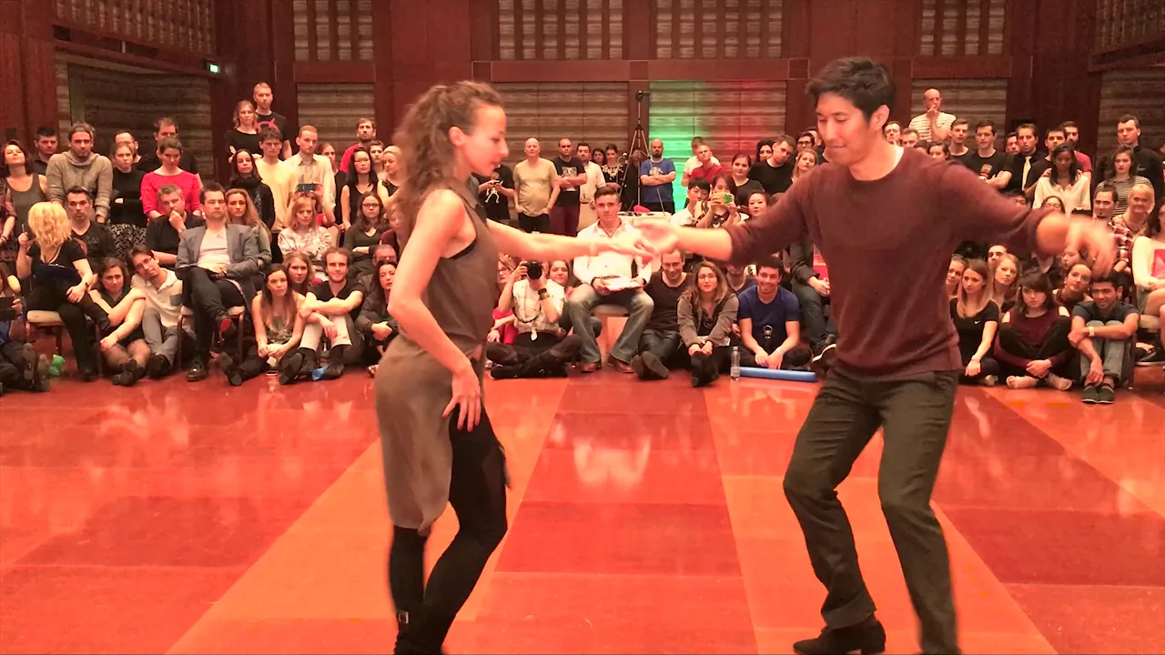 Richard Chung & Eszter Moricz - 4th place All Star Jack & Jill - Warsaw Halloween Swing 2018