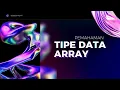 Pemahaman Array dalam Pemrograman PHP