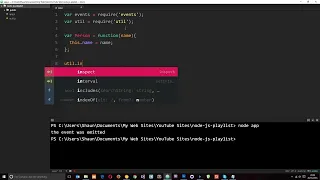 Node JS Tutorial for Beginners The Node Event Emitter