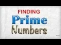 Finding Prime Numbers