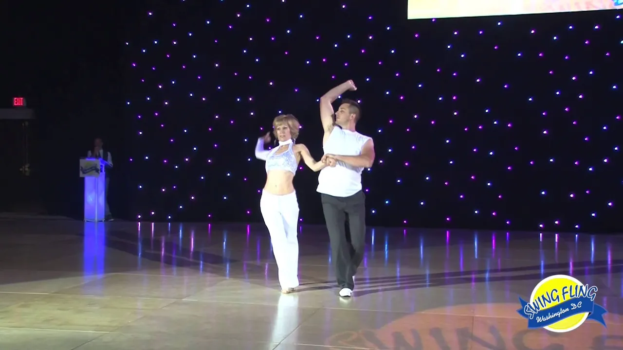 Swing Fling 2015 Rising Star   Corey Flowers & Lura Johnson