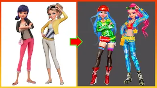 Miraculous Ladybug, Queen Bee Glow Up Fashion Girls - Miraculous Transformation