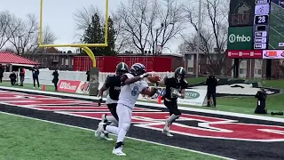 IHSA Class 5A state football title game Kankakee s Karson King scores a receiving TD