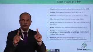 PHP - Data Types Variables