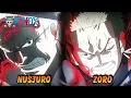 Zoro sense Shodai Kitetsu vs Gorosei Nusjuro fighy EP1150 One Piece Episode