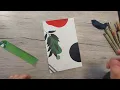 How to create a boho style art with Palestinian theme