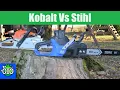 80V Cordless Chainsaw Full Review Comparison to Stihl MS271 Gas Saw
