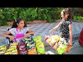 بنت صغيره تبيع شيبسى - شوف حصل ايه !!