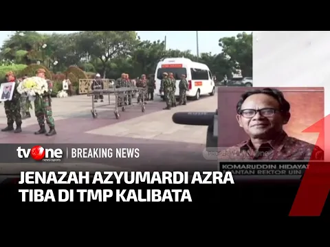 BREAKING NEWS! Jenazah Prof Azyumardi Azra Dibawa Menuju TMP Kalibata