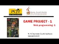 JavaScript 2D Game Development Java Institute Of Advance Technology Geeth kalhara