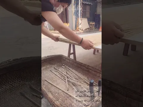 إزالة الشعيرية من العصا دفعة واحدة 🍜😌 عملية مريحة جداً