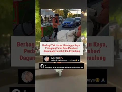 Berbagi itu ngga harus nunggu kaya!!