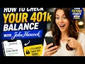 How to check your 401k balance with John Hancock