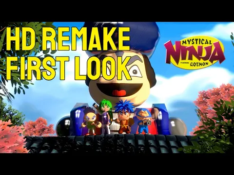 Download MP3 Mystical Ninja Starring Goemon HD Remake Intro - 1st Look - Gamester81