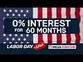 Mega Furniture Labor Day Sale