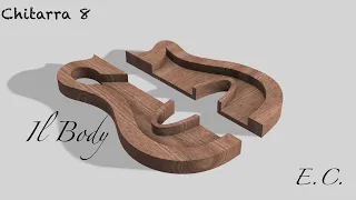costruzione chitarra elettrica parte 1 il body build an electric guitar part 1 body 