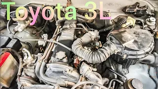 Toyota 3L engine nice sounds