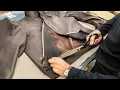 Download Lagu Process of Making Hand Made Leather Jacket. Korean Skilled Tailor