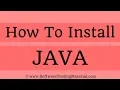 How To Install Java On Windows 10
