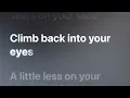 Teddy Swims - Break Up in Reverse // Lyric Video 