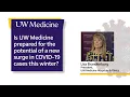 Fewer inpatients but clinicians lab techs on alert